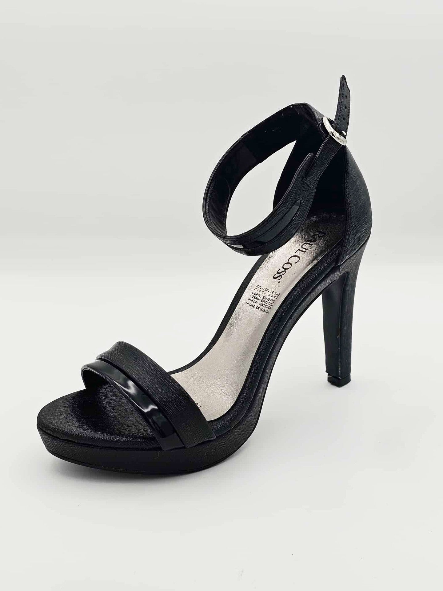 Zapatillas negras para dama|06-0301 C