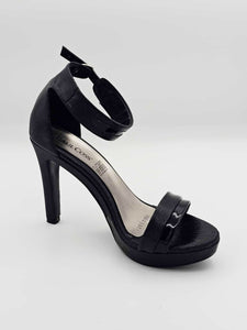 Zapatillas negras para dama|06-0301 C