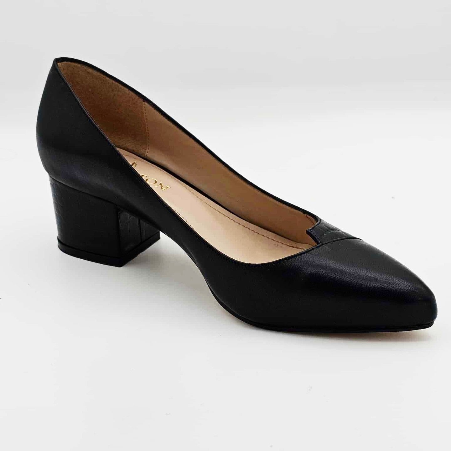 Calzado negro para dama |07-0290 C