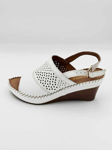 Calzado blanco para dama| 2344 L