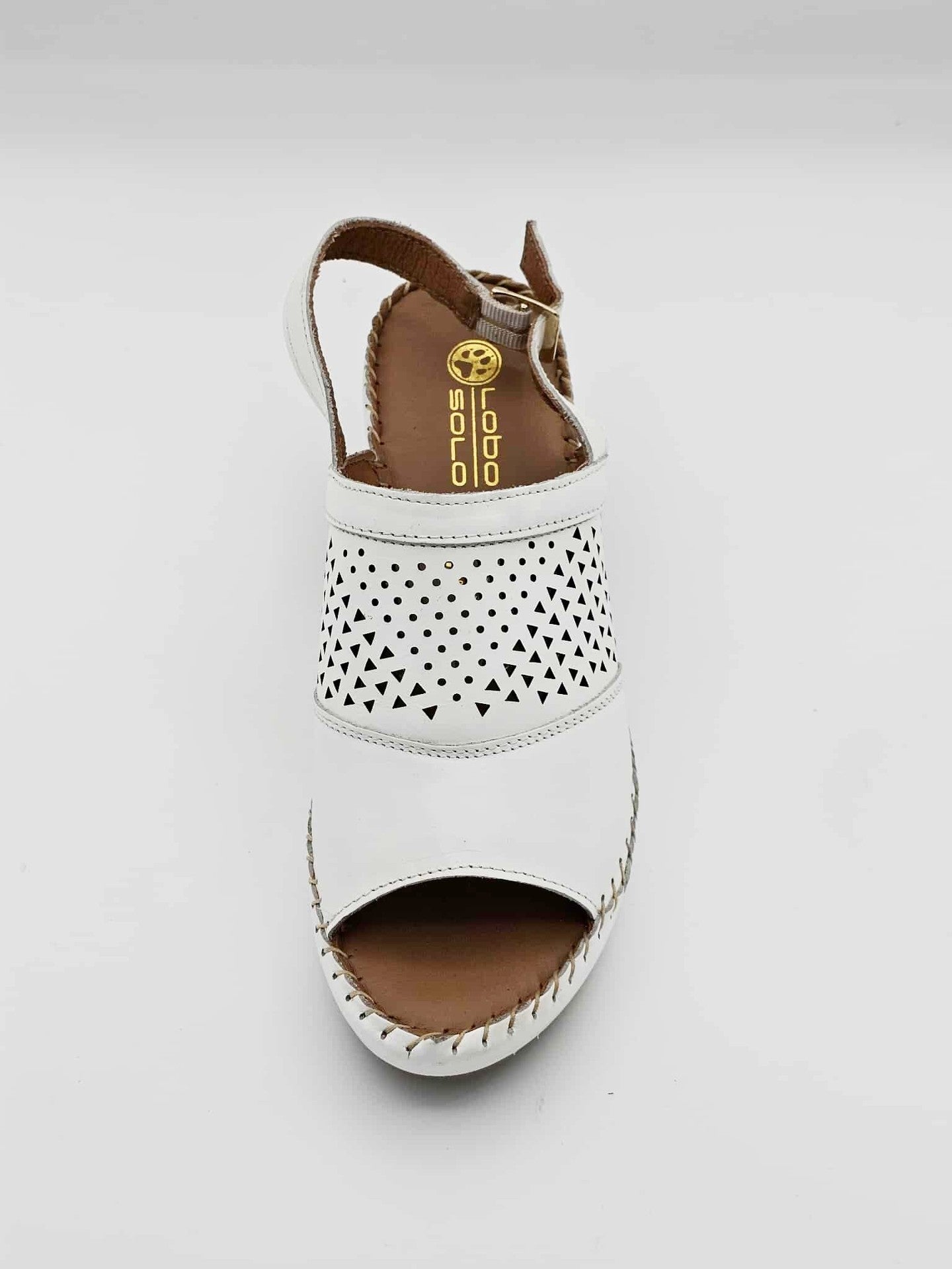Calzado blanco para dama| 2344 L