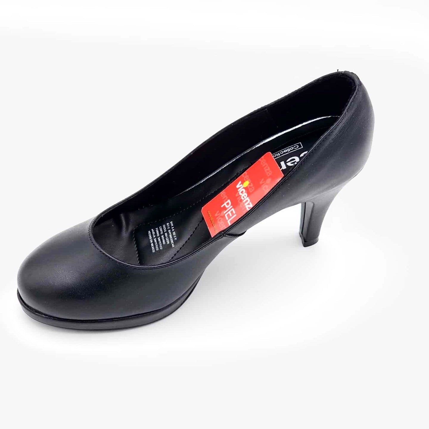 Zapato de Tacón Piel Vicenza para Mujer | 6501