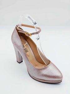Zapatilla color mercurio para dama |01-0375 C