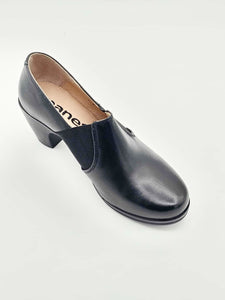 Zapatos de tacón bajos para dama en piel | 276-16