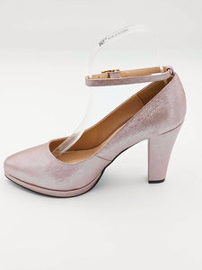 Zapatilla color mercurio para dama |01-0375 C