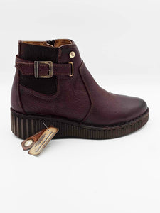Botines para dama en color vino | 5289 L