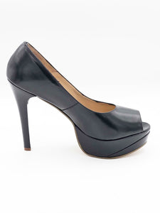 Zapato de Tacón de Plataforma y Punta Abierta | 7501