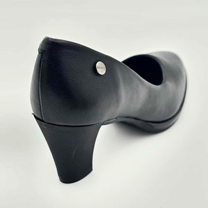 Calzado tacon negro para dama| 316-01 M