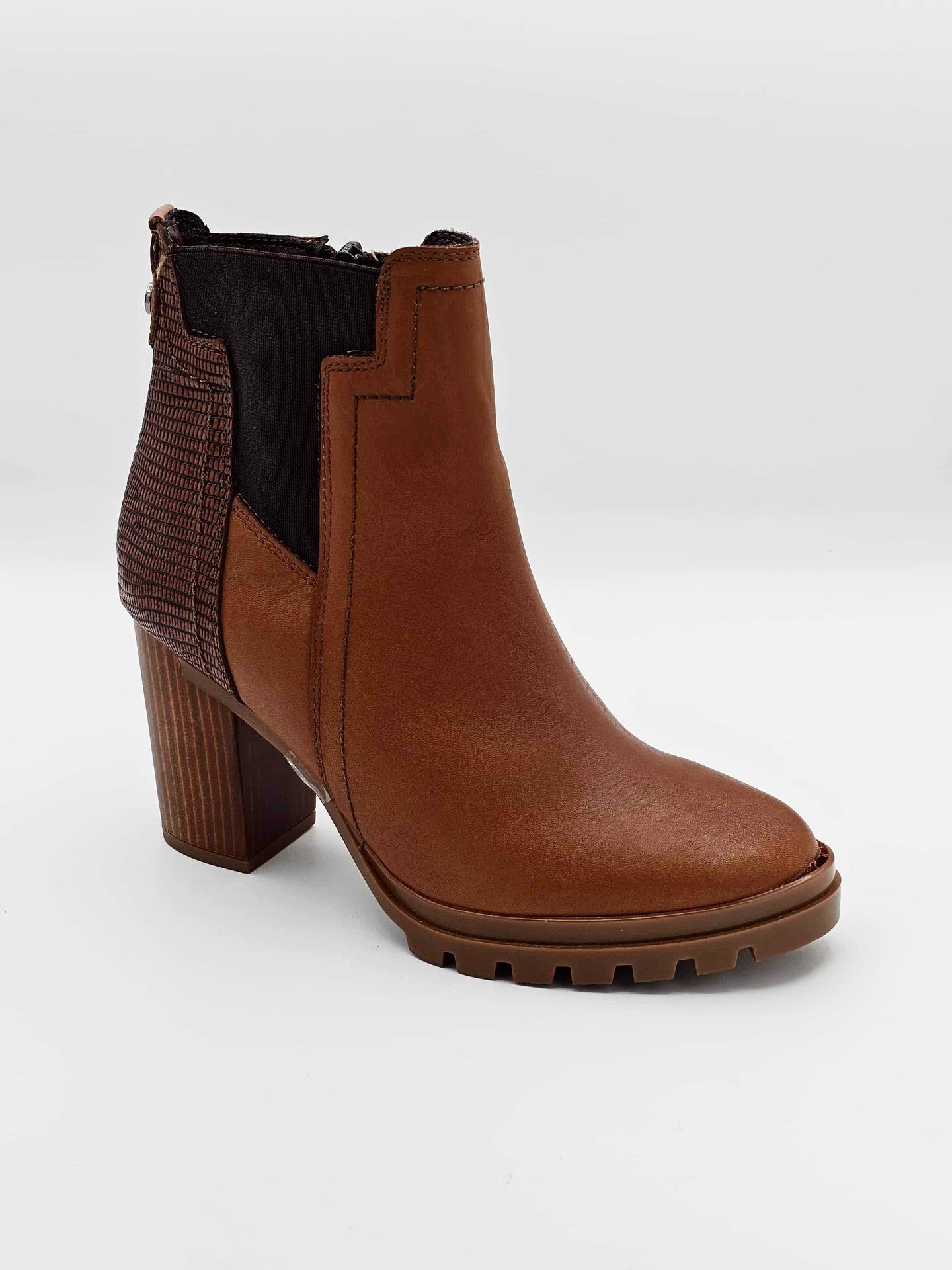 Botines color cafe para dama | 375-02