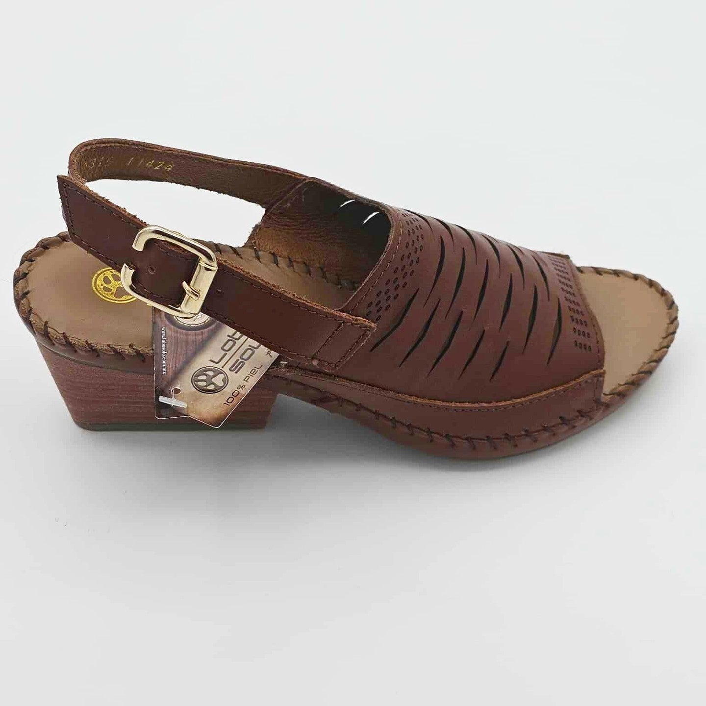 Calzado color miel para dama| 2315 L