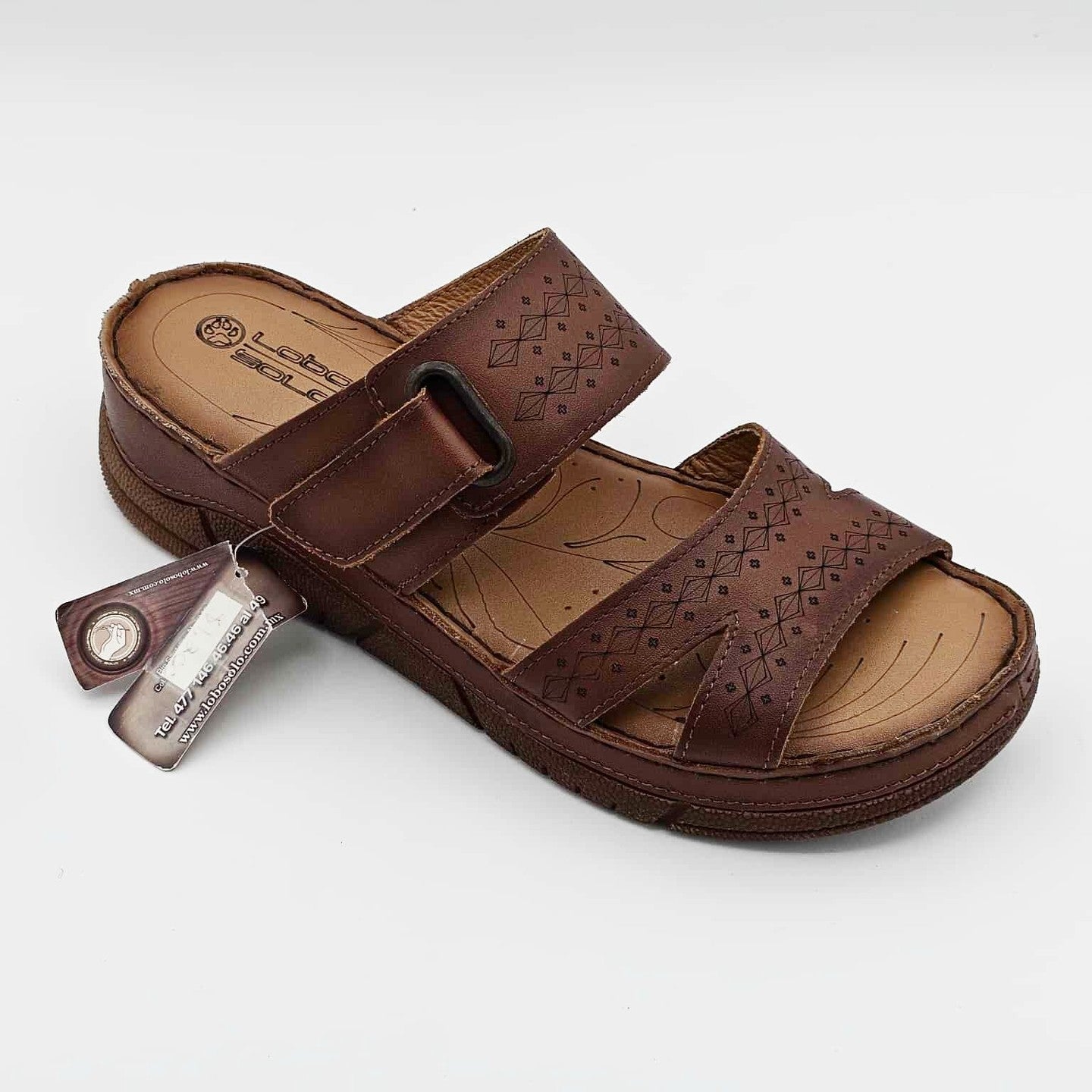 Calzado color miel para dama |1704 L