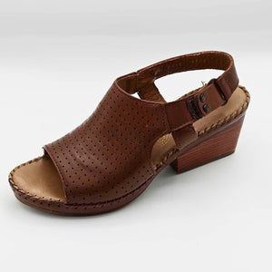 Calzado para dama en color miel |2316 L