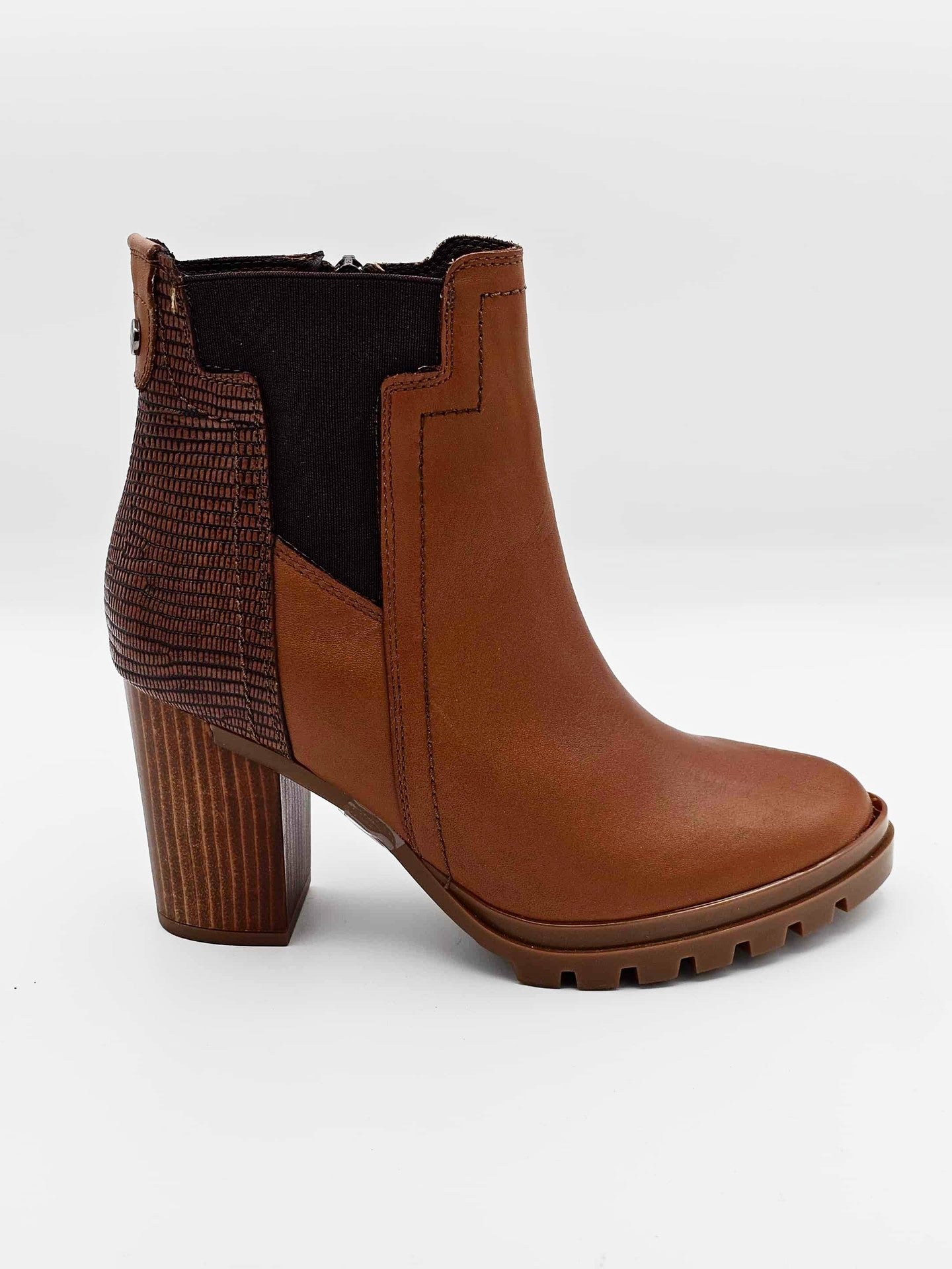 Botines color cafe para dama | 375-02