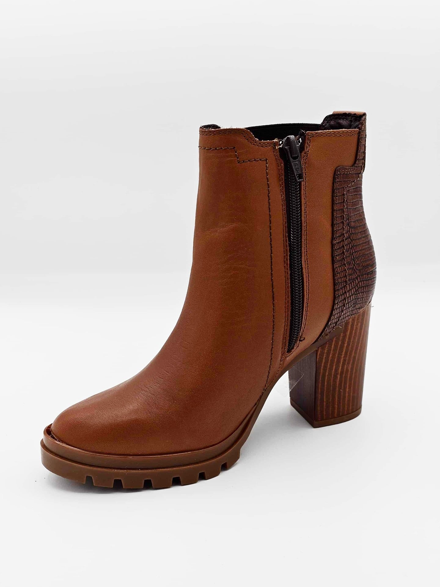 Botines color cafe para dama | 375-02