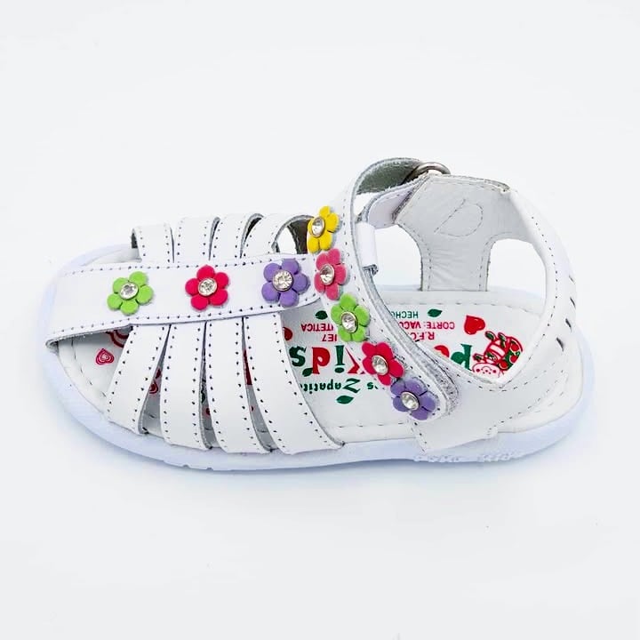 Sandalias para niña y bebe con Flores de Colores