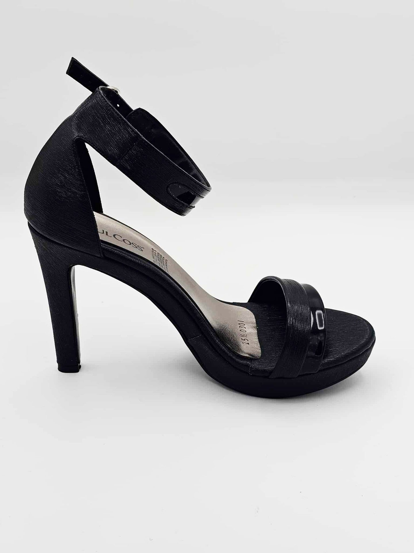 Zapatillas negras para dama|06-0301 C