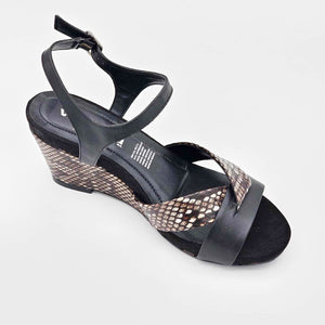 Sandalia para Mujer con Estampado de Serpiente | 6001