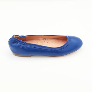 Ballet Flats Azules de Piel para Dama | 198-20